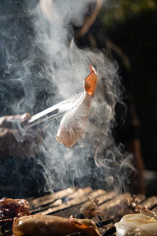 Meeresfrüchteplatte vom Restaurant Pappasole Pizzeria