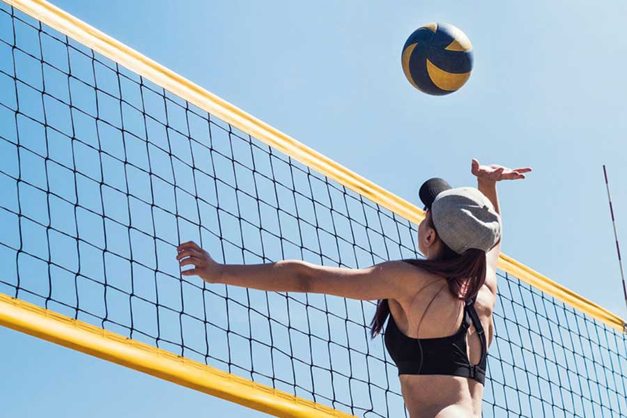 Campi da pallavolo del Pappasole Camping Village