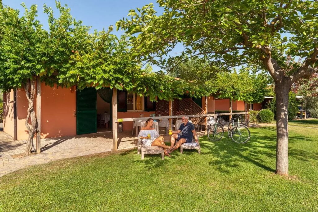 Pappasole Camping Village Toscana bungalow deluxe 1 Feriendorf Pappasole Camping Village Toscana